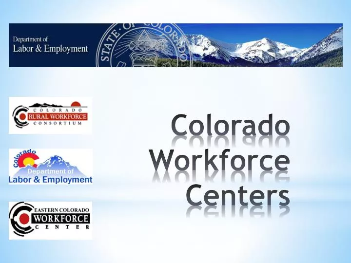 colorado workforce centers