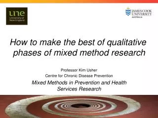 How to make the best of qualitative phases of mixed method research