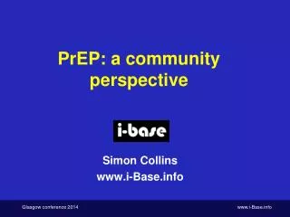 PrEP: a community perspective