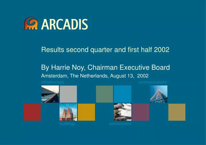 results second quarter and first half 2002