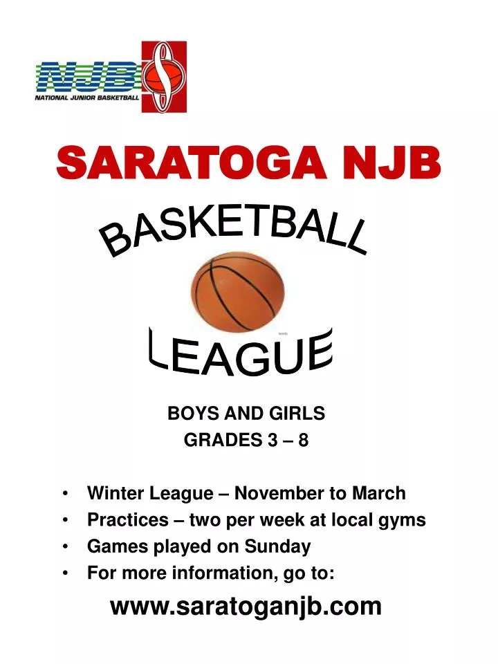 saratoga njb