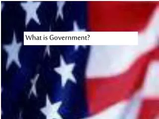 What is Government?