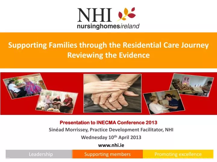 supporting families through the residential care journey reviewing the evidence