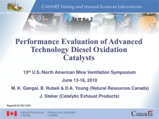 Performance Evaluation of Advanced Technology Diesel Oxidation Catalysts