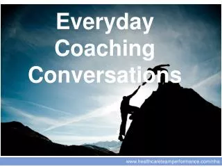 Coaching for Leaders