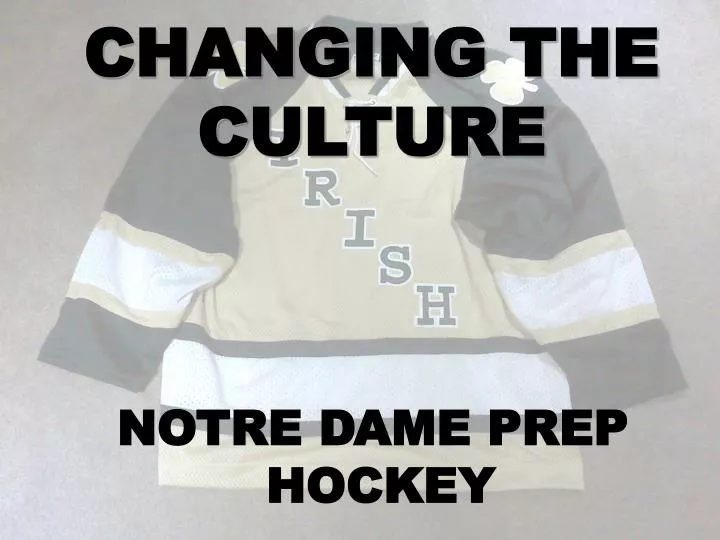 changing the culture