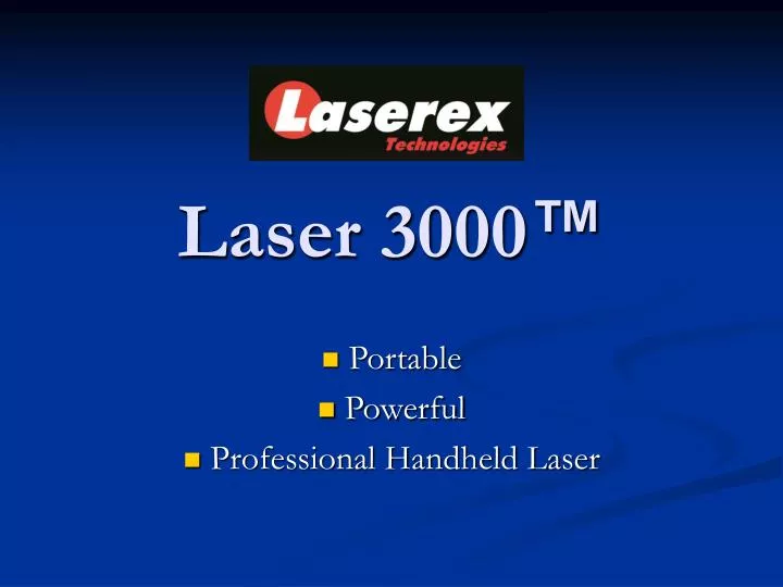 laser 3000