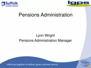 Pensions Administration