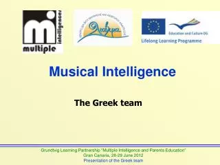 Musical Intelligence