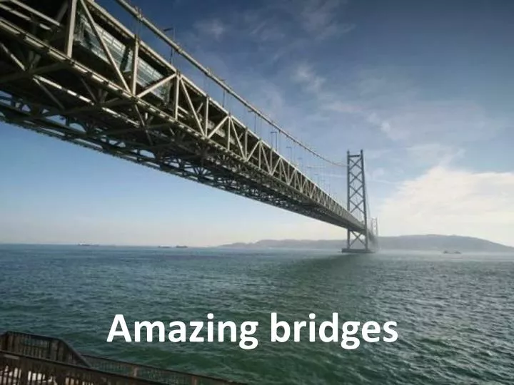 amazing bridges