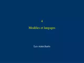 4 mod les et langages
