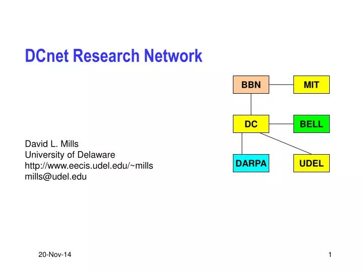 dcnet research network