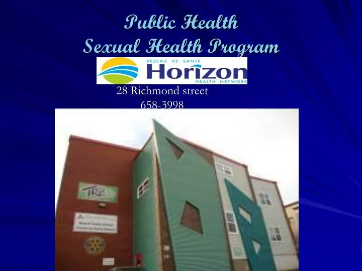 public health sexual health program