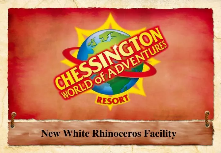 new white rhinoceros facility