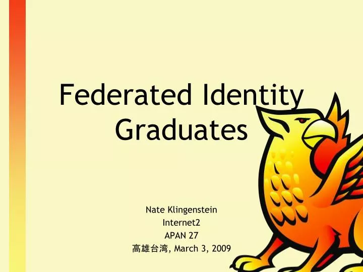 federated identity graduates