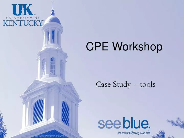 cpe workshop