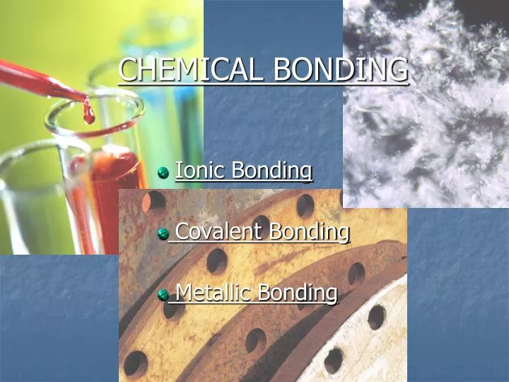 chemical bonding