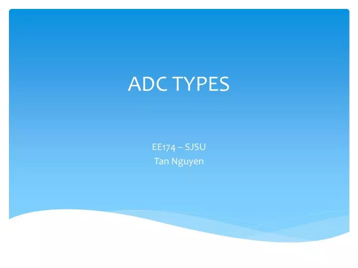 adc types