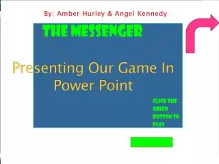 Presenting Our Game In Power Point