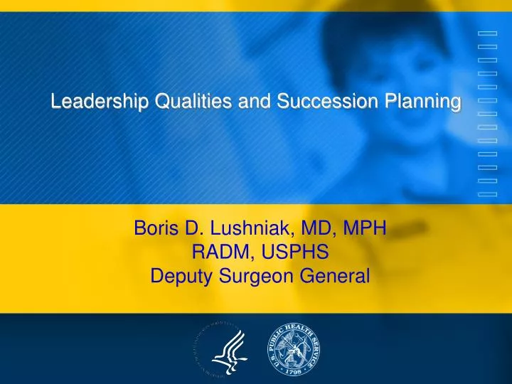 boris d lushniak md mph radm usphs deputy surgeon general