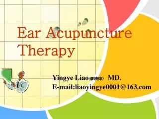 Ear Acupuncture Therapy