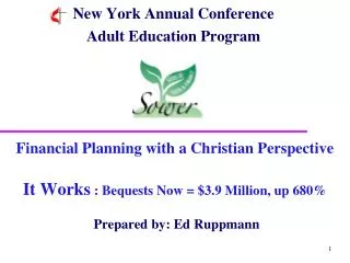 New York Annual Conference Adult Education Program