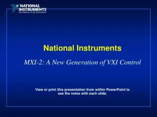 National Instruments