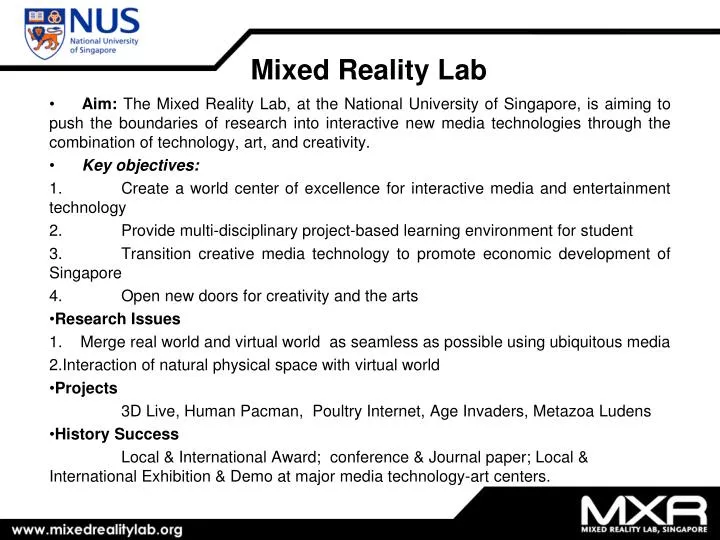 mixed reality lab