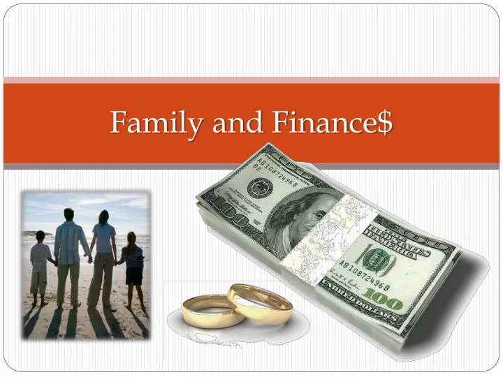 family and finance