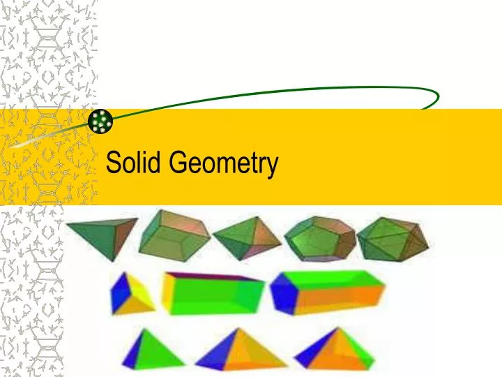 solid geometry