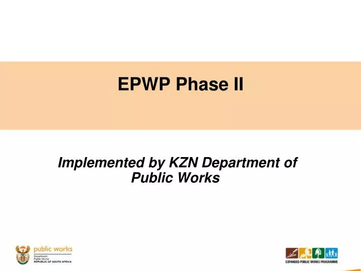 epwp phase ii