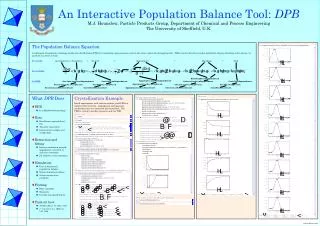 The Population Balance Equation