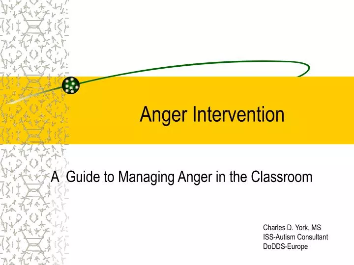 anger intervention
