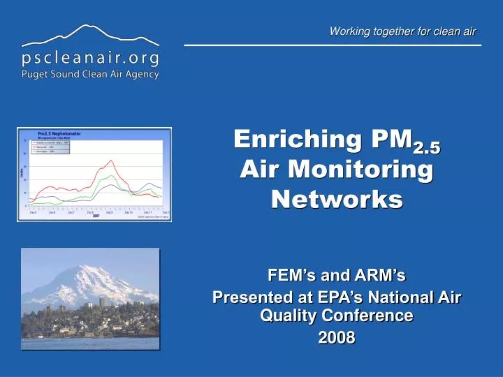 enriching pm 2 5 air monitoring networks