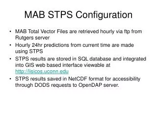 MAB STPS Configuration