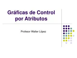gr ficas de control por atributos