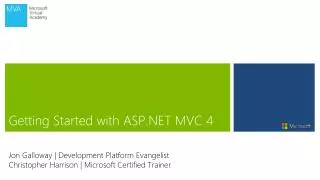Getting Started with ASP.NET MVC 4