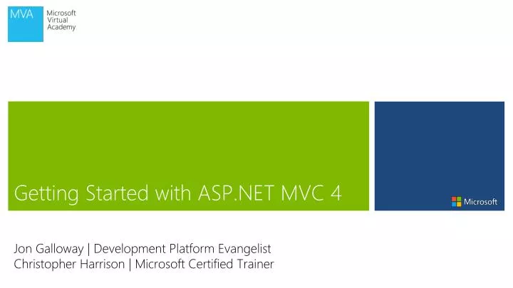 getting started with asp net mvc 4