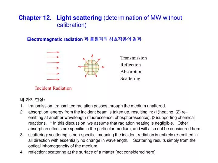 chapter 12 light scattering determination of mw without calibration