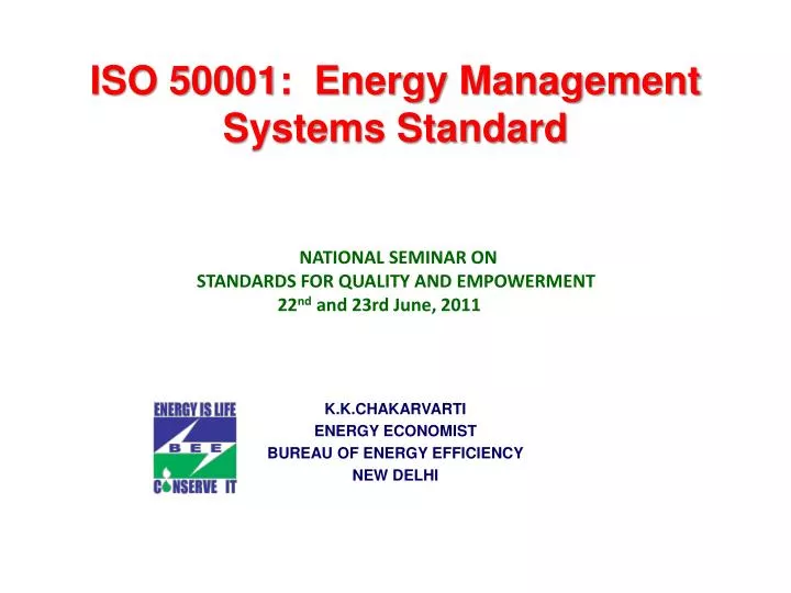 iso 50001 energy management systems standard