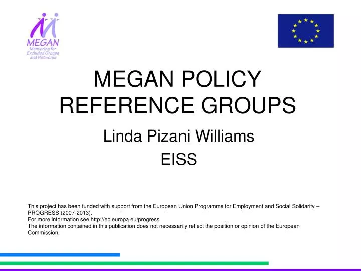 megan policy reference groups