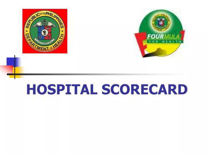 hospital scorecard