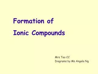 Mrs Teo CC Diagrams by Ms Angela Ng