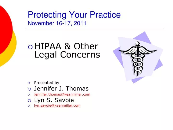 protecting your practice november 16 17 2011