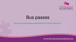 Bus passes