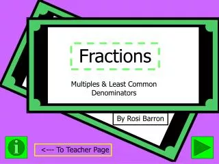 Fractions