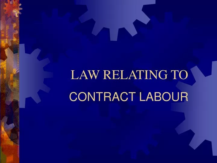 contract labour