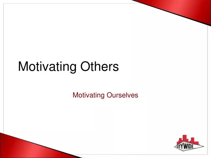 motivating others