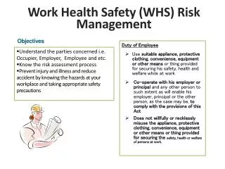 Work Health Safety (WHS) Risk Management
