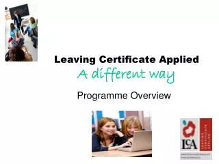 Leaving Certificate Applied A different way
